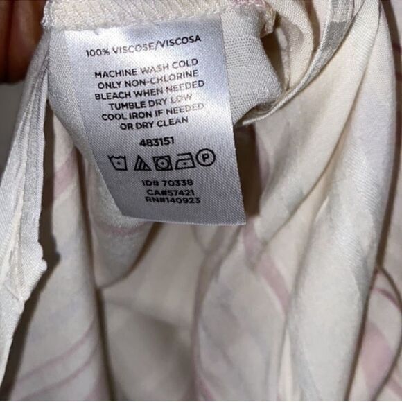 Lou & Grey Tie-front Button Up Shirt(Size Small) - Picture 4 of 7